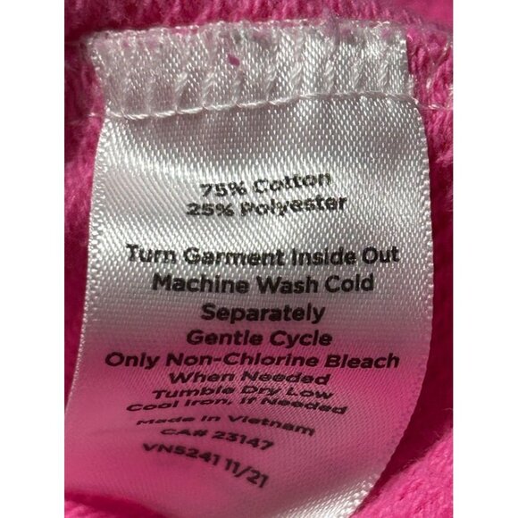 T By Talbots Womens Pink Ombre Striped Pullover Medium Petite‎ - Picture 6 of 6